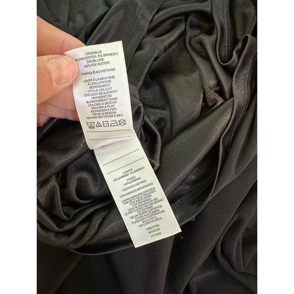 Vintage Guess Collection Women's Black Y2K 90S 2000s Mini Dress Size Small - Picture 15 of 16